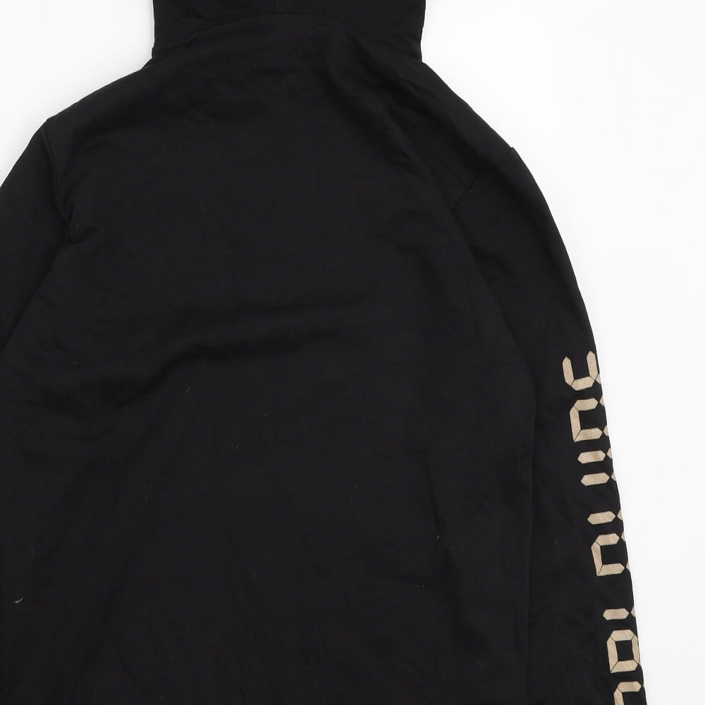 PRETTYLITTLETHING Womens Brown Polyester Pullover Hoodie Size XS Pullover - Worldwide