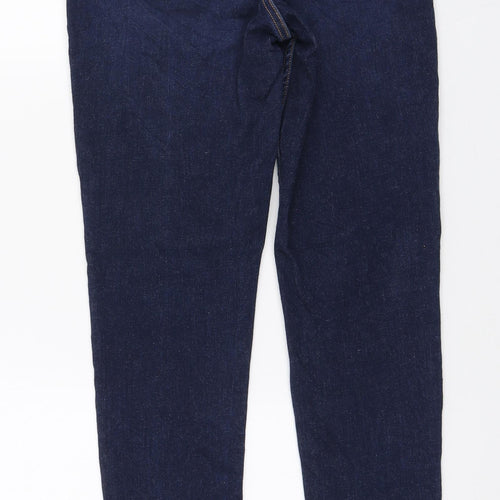 White Stuff Womens Blue Polyester Skinny Jeans Size 10 L29 in Regular Zip
