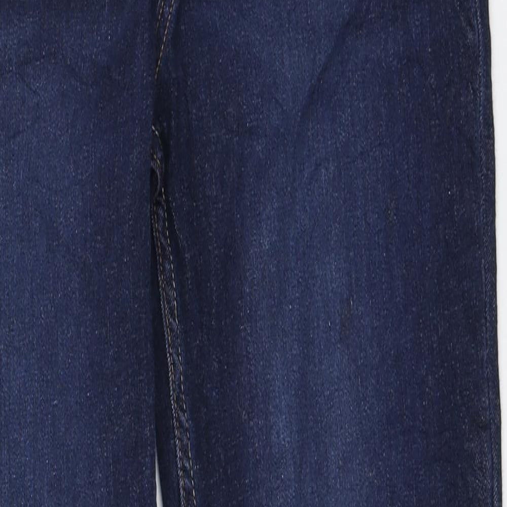 White Stuff Womens Blue Polyester Skinny Jeans Size 10 L29 in Regular Zip