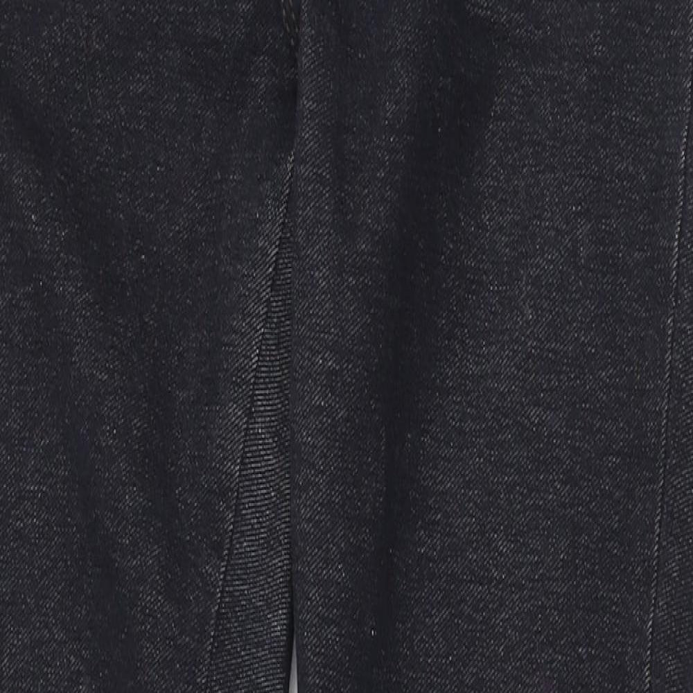 Topshop Womens Blue Polyester Jegging Jeans Size 12 L30 in Regular Zip