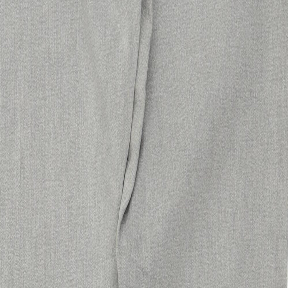 TU Womens Grey Cotton Skinny Jeans Size 12 L29 in Regular