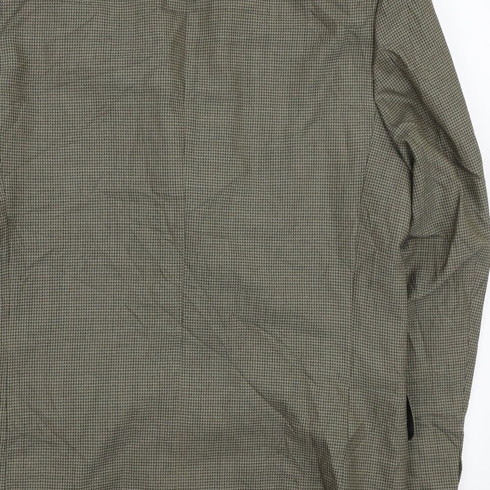 Principles Mens Green Check Wool Jacket Blazer Size 40