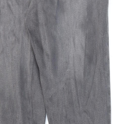 George Womens Grey Cotton Skinny Jeans Size 10 L28 in Regular Zip