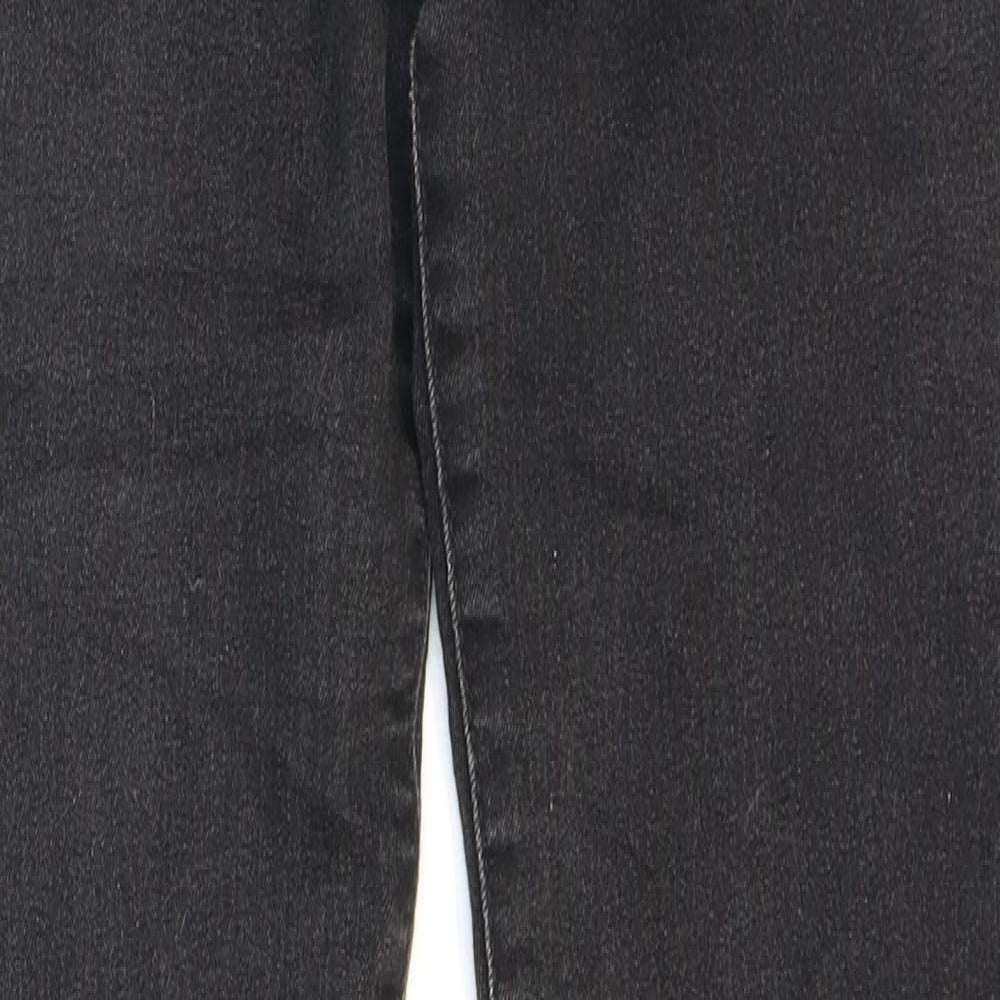 H&M Mens Black Cotton Skinny Jeans Size 32 in L30 in Regular Zip