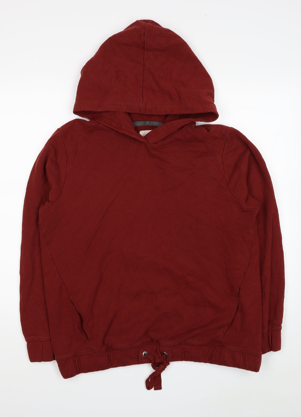 NEXT Womens Red Cotton Pullover Hoodie Size 18 Pullover