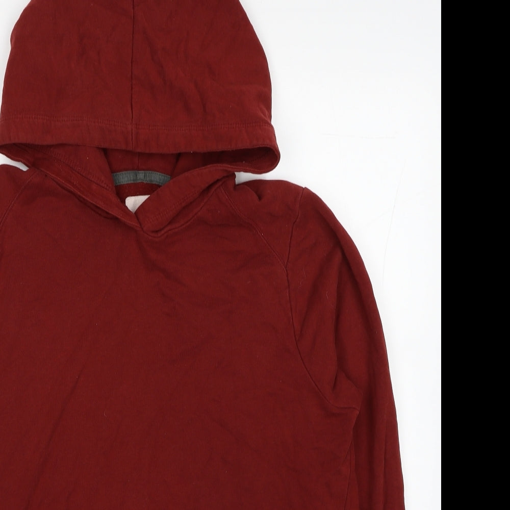NEXT Womens Red Cotton Pullover Hoodie Size 18 Pullover