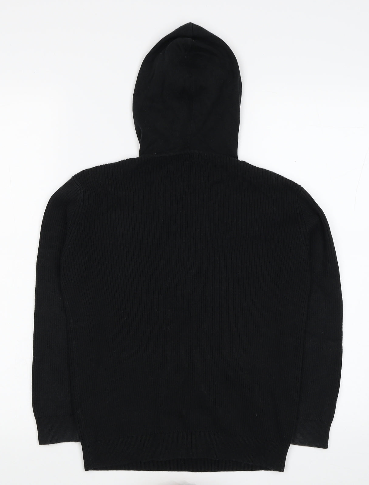 George Boys Black Cotton Pullover Hoodie Size 6-7 Years Pullover