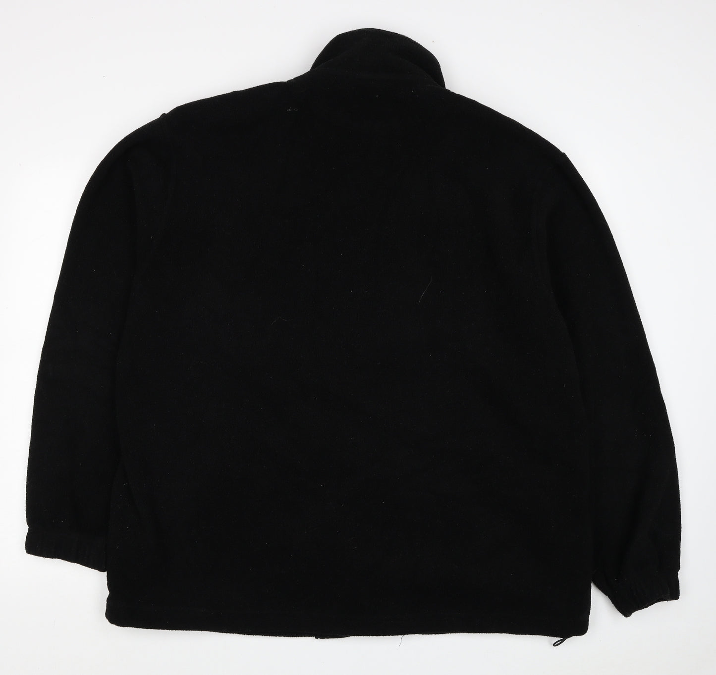 MIG Mens Black Jacket Size XL Zip - Mud Ice Gravel