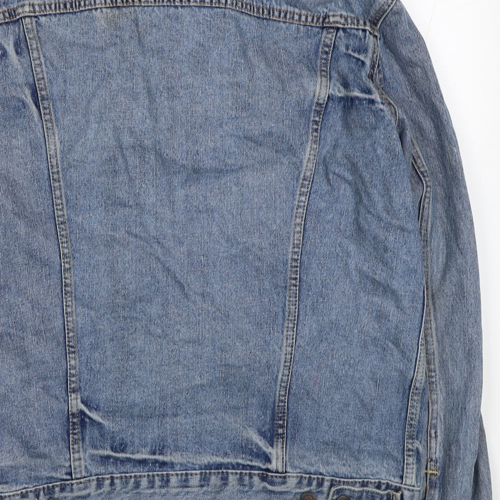 Levi's Womens Blue Jacket Size L Button