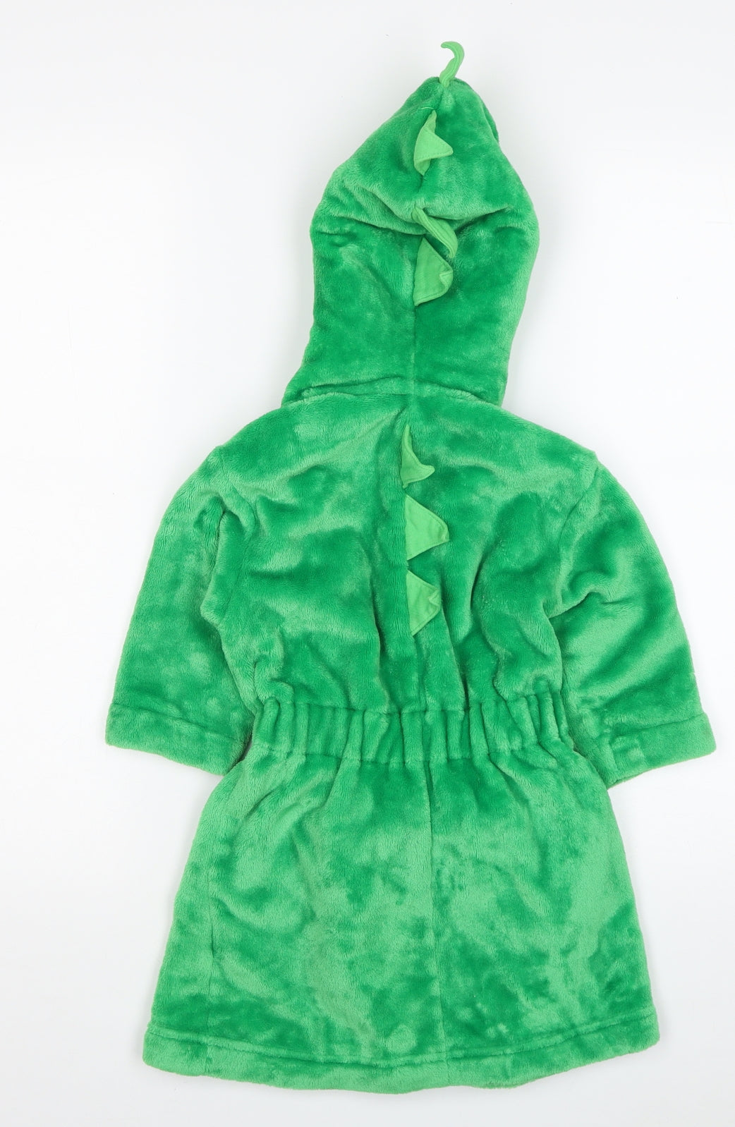 Marks and Spencer Boys Green Solid Polyester Robe Size 2 Years Tie - Dinosaur