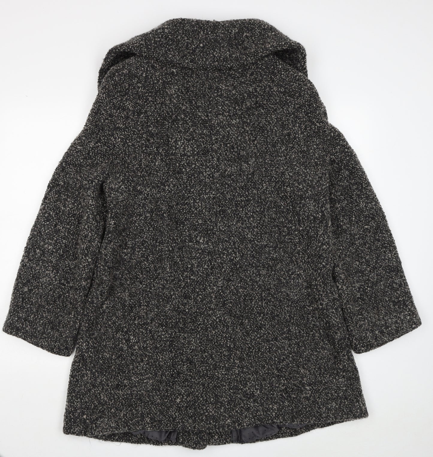 Monsoon Womens Green Pea Coat Coat Size 12 Button