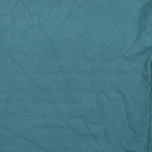 Rachel Zoe Womens Blue Roll Neck Viscose Pullover Jumper Size L