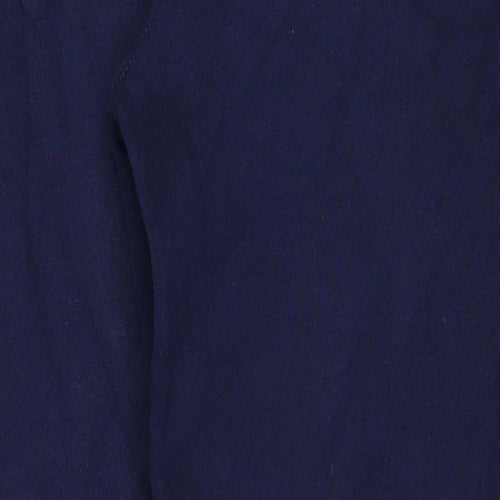 Polo Ralph Lauren Womens Blue Cotton Track Pants Trousers Size L L27 in Regular Drawstring