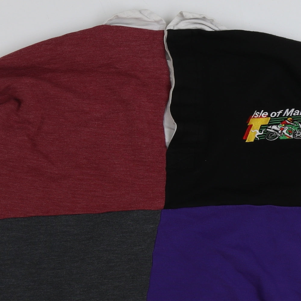 Leisureland Mens Multicoloured Polyester Pullover Sweatshirt Size XL - Isle of Man TT