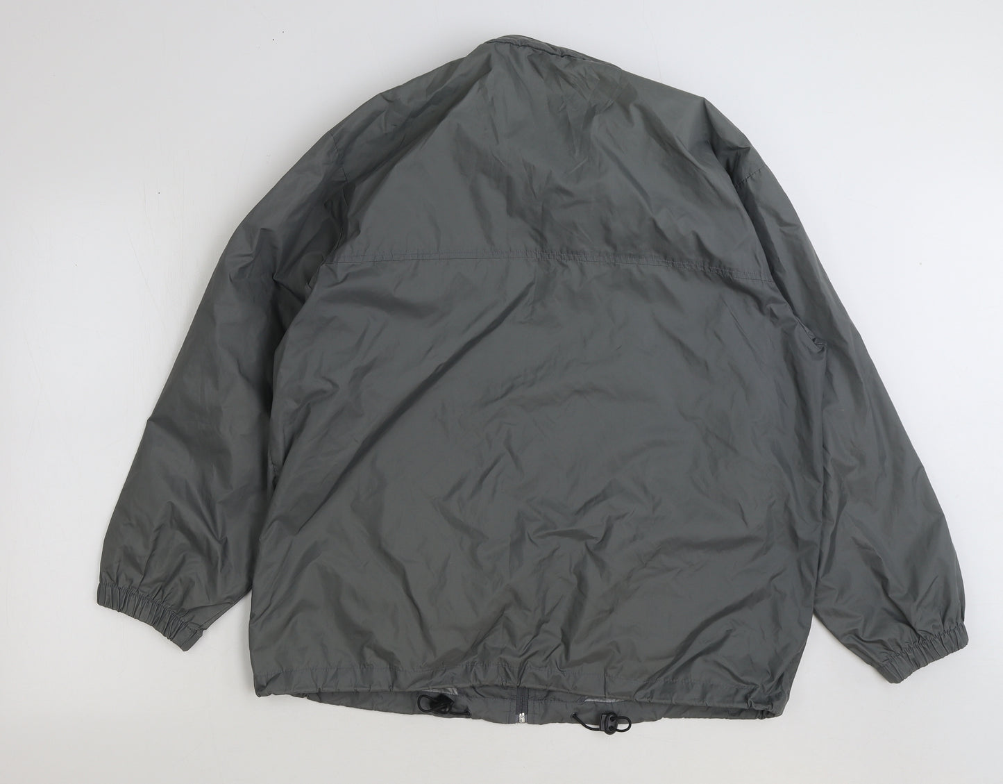 Baleno Mens Grey Rain Coat Coat Size M Zip