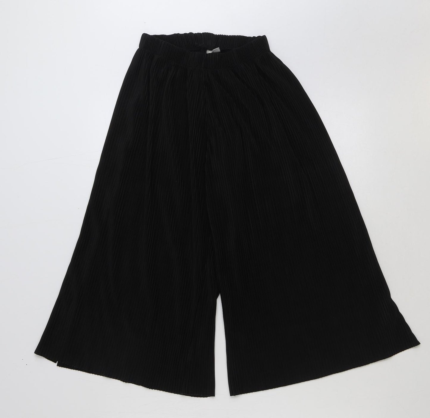 ASOS Womens Black Polyester Trousers Size 4 L20 in Regular