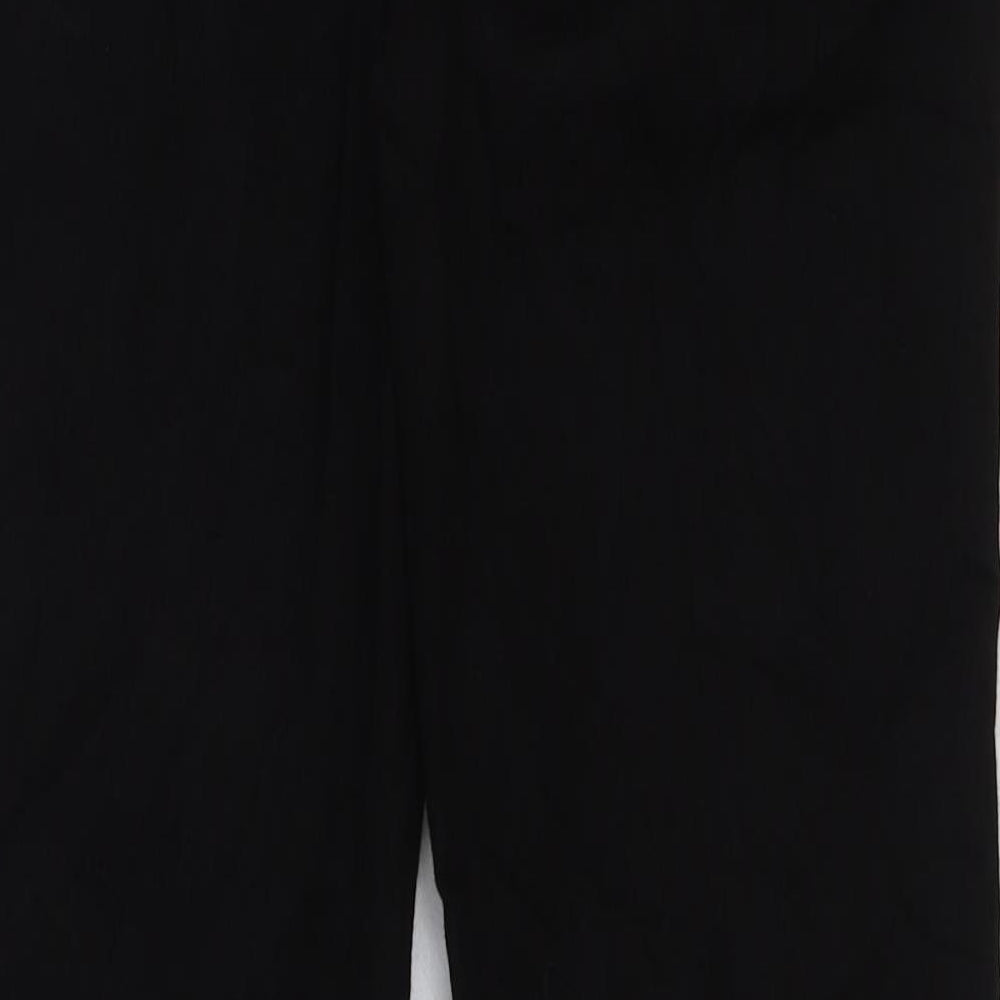 Marks and Spencer Womens Black Cotton Skinny Jeans Size 10 L27 in Regular Button