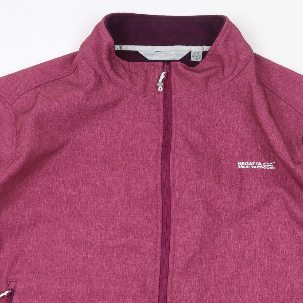 Regatta Womens Pink Jacket Size 26 Zip