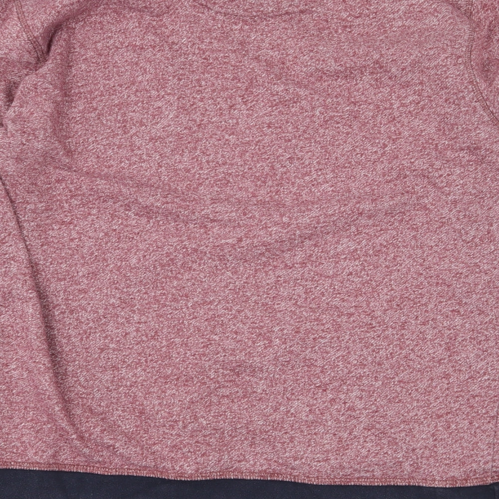 Code Mens Red Polyester Pullover Sweatshirt Size XL