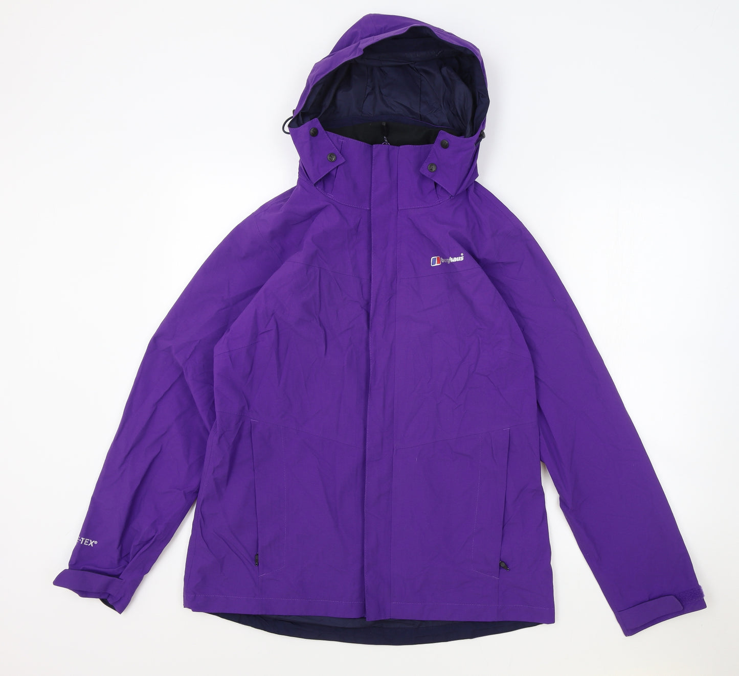 Berghaus Womens Purple Rain Coat Coat Size 12 Zip