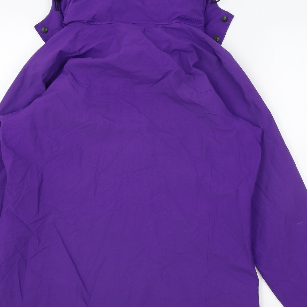 Berghaus Womens Purple Rain Coat Coat Size 12 Zip