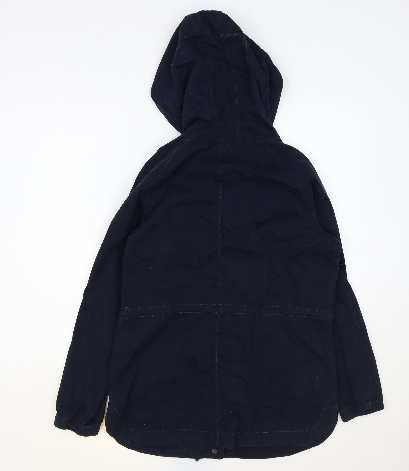 R Edition Womens Blue Jacket Coat Size 10 Zip