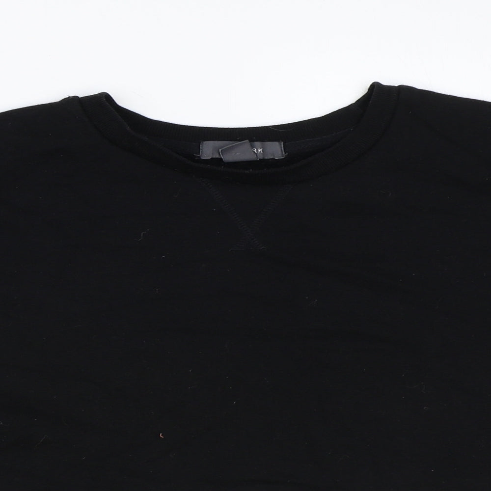 Primark Womens Black Polyester Pullover Sweatshirt Size M Pullover