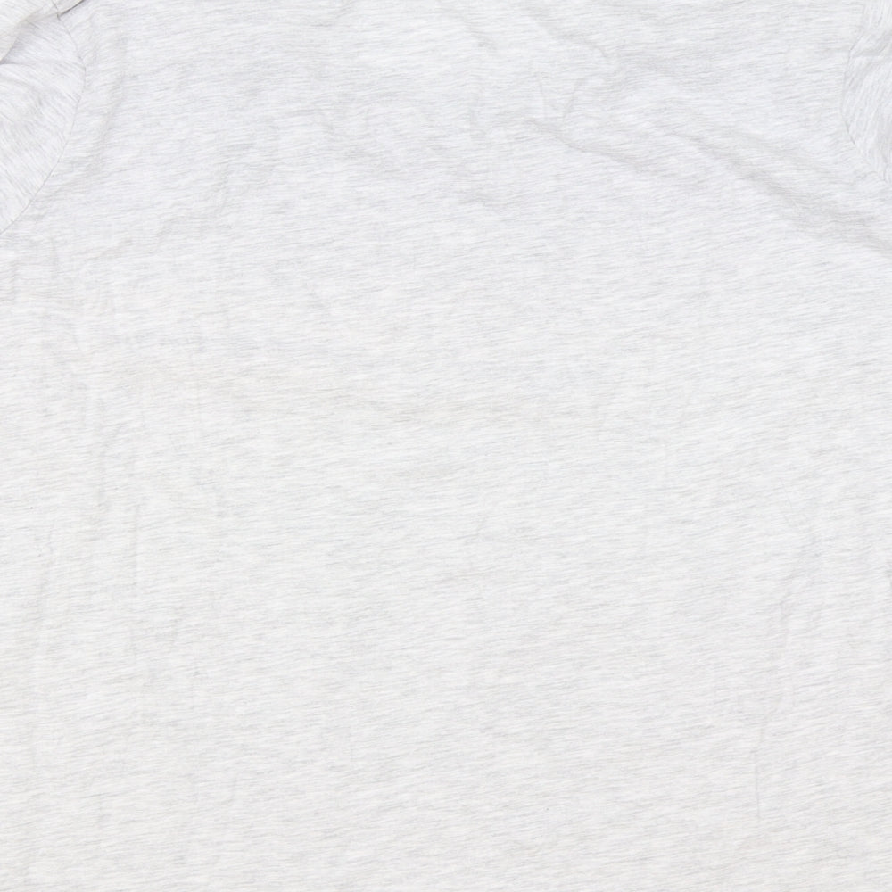 George Womens Grey Cotton Basic T-Shirt Size 20 Round Neck - ELF