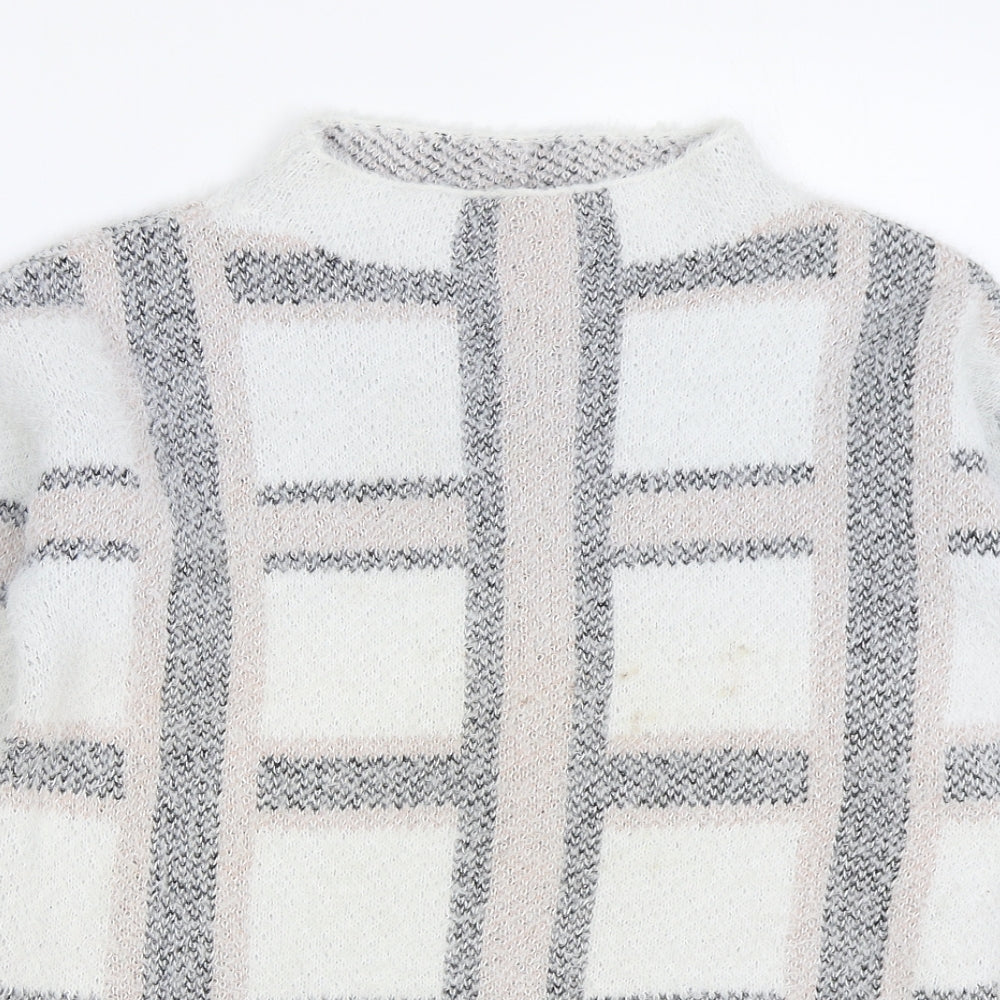 Firetrap Girls Multicoloured Round Neck Striped Polyester Pullover Jumper Size 11-12 Years Pullover