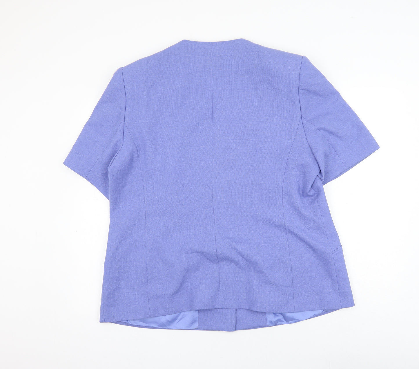 Alexon Womens Purple Jacket Blazer Size 20 Button