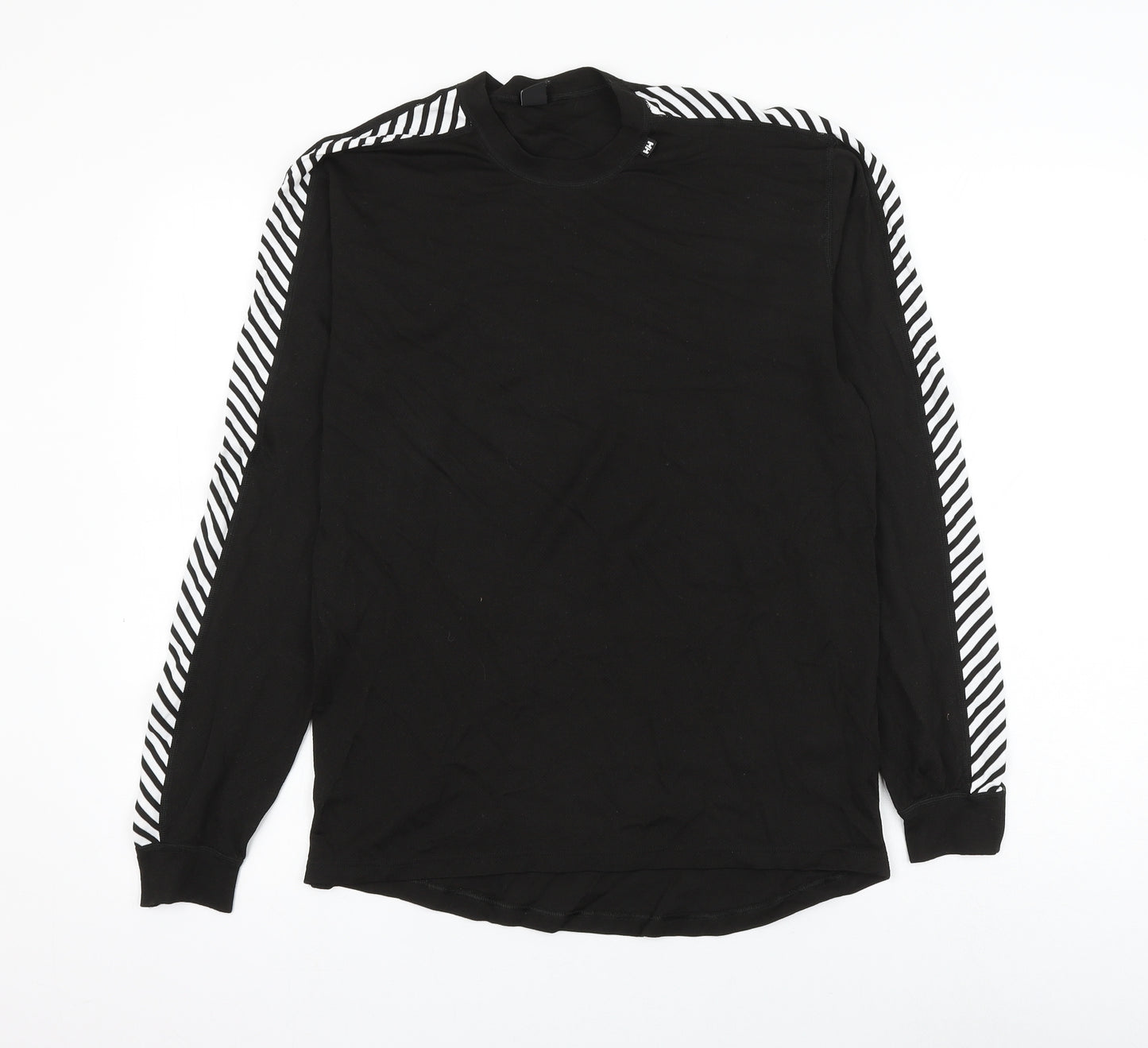 Helly Hansen Mens Black Polypropylene Pullover Sweatshirt Size XL