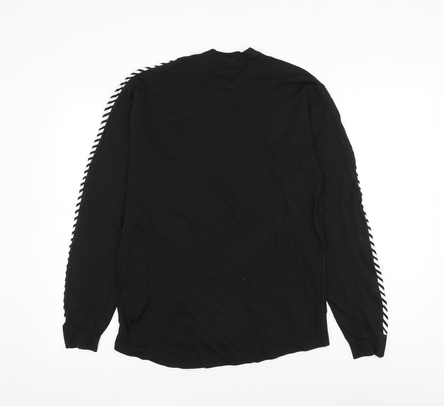 Helly Hansen Mens Black Polypropylene Pullover Sweatshirt Size XL