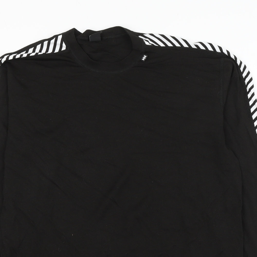 Helly Hansen Mens Black Polypropylene Pullover Sweatshirt Size XL