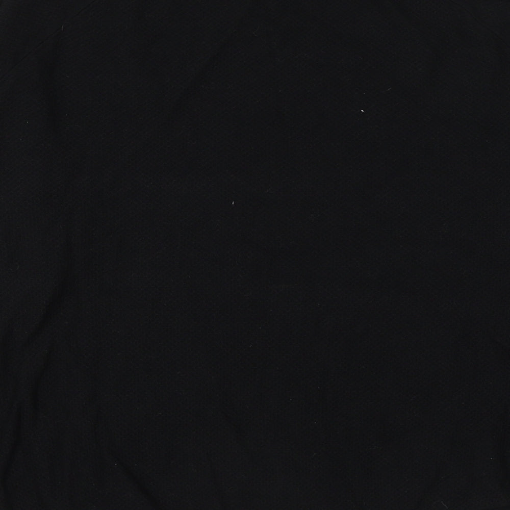 Marks and Spencer Womens Black Round Neck Viscose Pullover Jumper Size 18