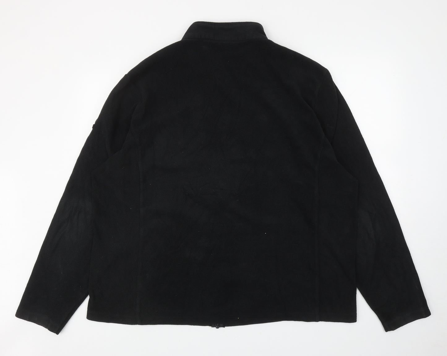 TOG24 Mens Black Jacket Coatigan Size 3XL Zip