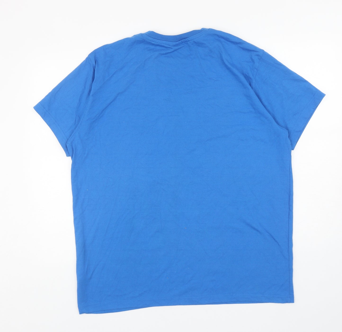 Trespass Mens Blue Polyester T-Shirt Size XL Round Neck - Go Further