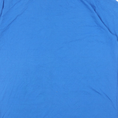 Trespass Mens Blue Polyester T-Shirt Size XL Round Neck - Go Further