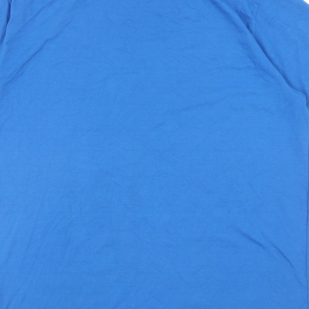 Trespass Mens Blue Polyester T-Shirt Size XL Round Neck - Go Further