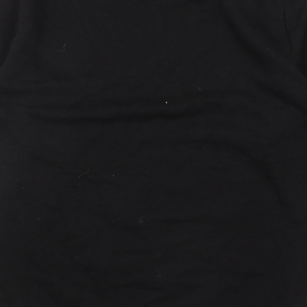 Primark Mens Black Polyester Pullover Sweatshirt Size M