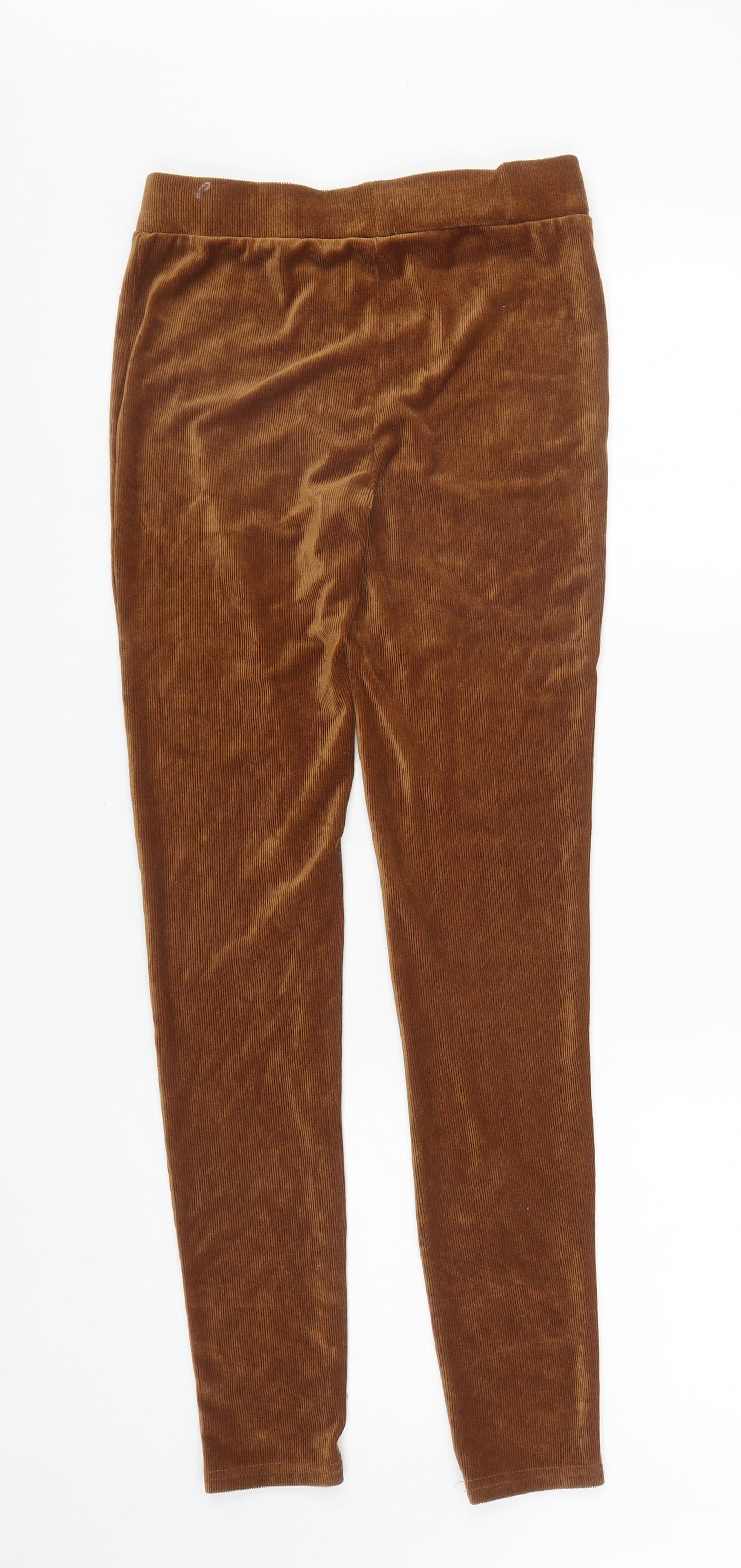 PEP&CO Womens Brown Polyester Jegging Leggings Size 8 L28.5 in