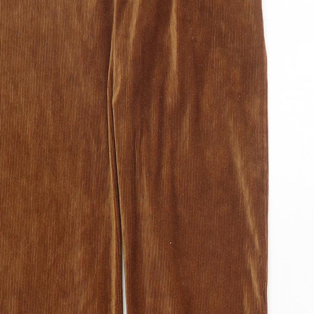 PEP&CO Womens Brown Polyester Jegging Leggings Size 8 L28.5 in