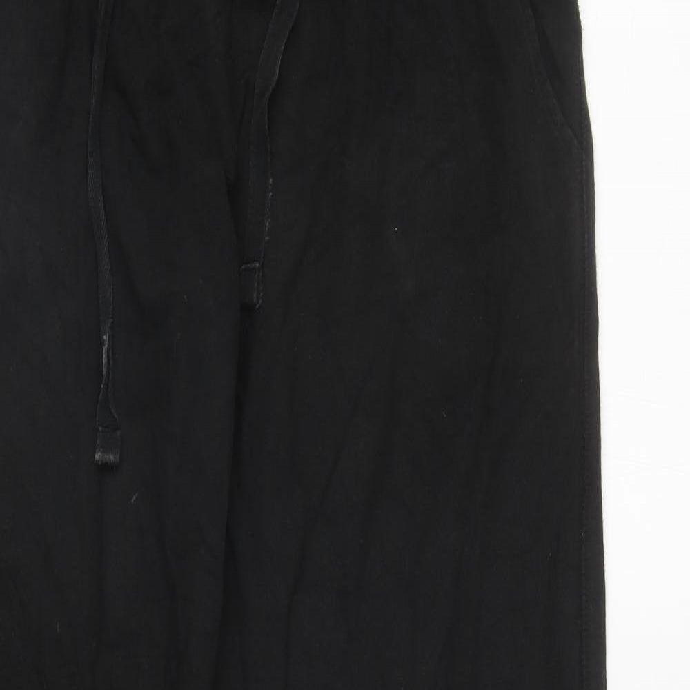 NEXT Womens Blue Cotton Sweatpants Trousers Size 14 L30 in Regular Drawstring