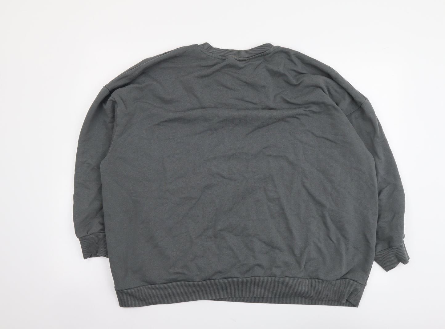 ASOS Womens Grey Polyester Pullover Sweatshirt Size 18 Pullover - The Powerpuff Girls