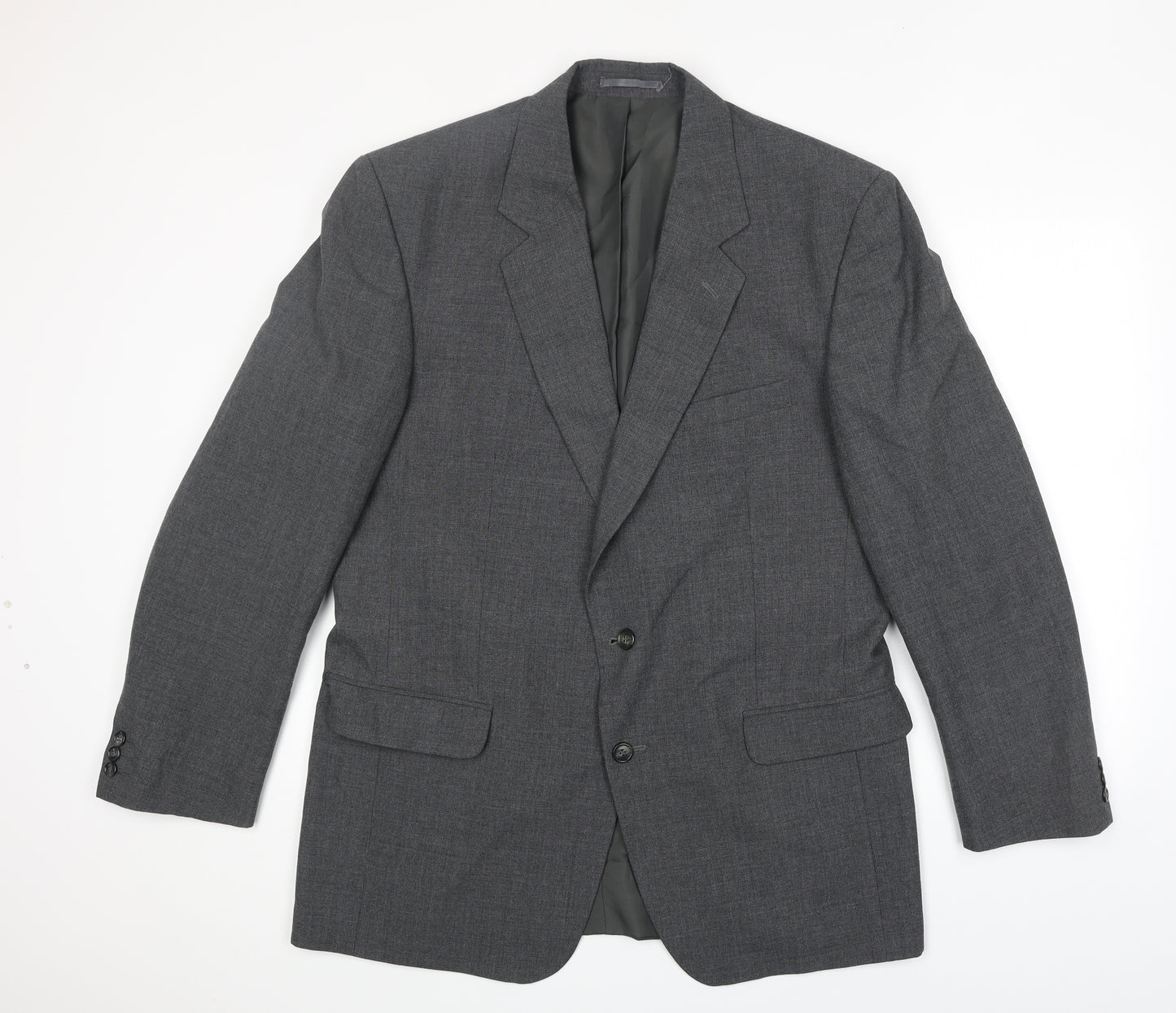 Fairway Mens Grey Polyester Jacket Blazer Size 2XL