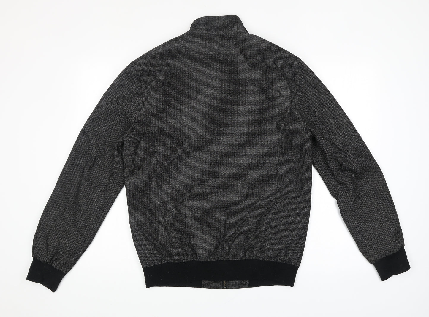 Primark Mens Grey Bomber Jacket Jacket Size S Zip