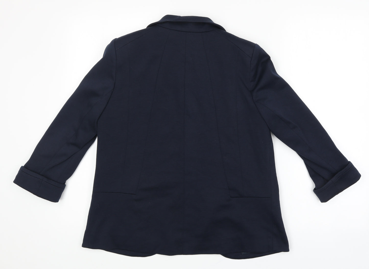 Wallis Womens Blue Jacket Blazer Size 8