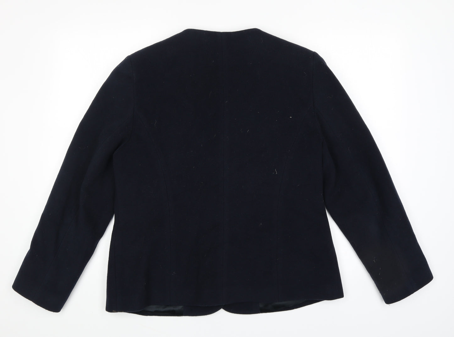 Rowland's Womens Blue Jacket Size 14 Button