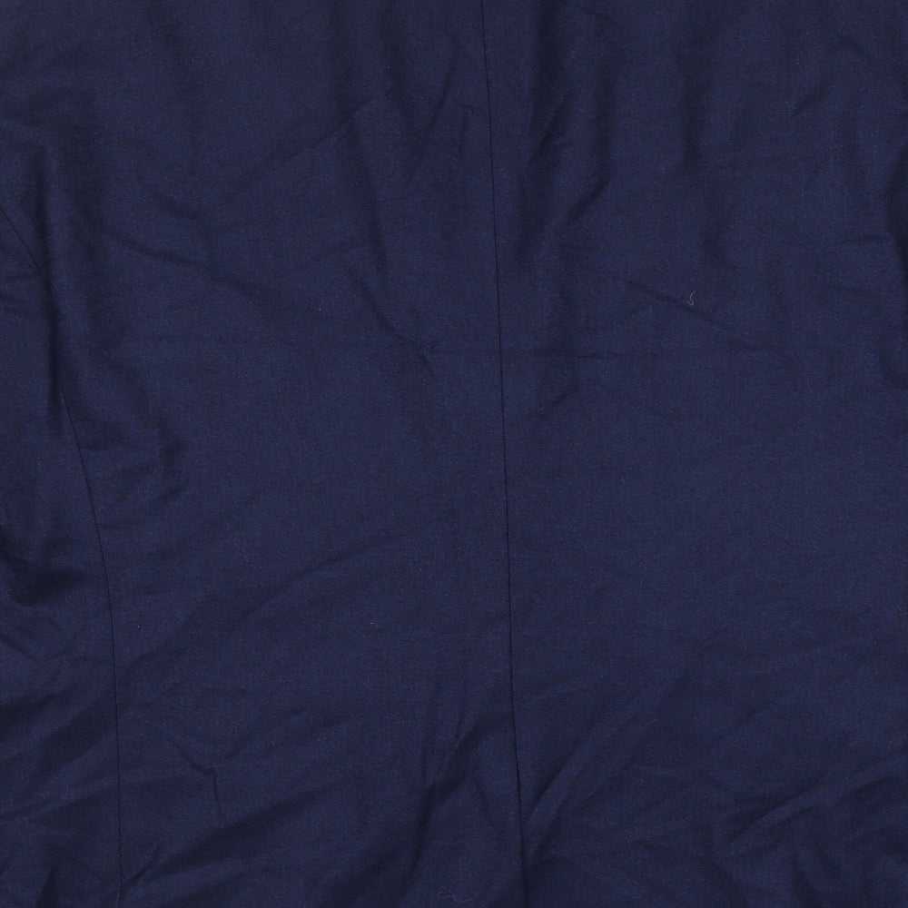 NEXT Mens Blue Wool Jacket Blazer Size XL