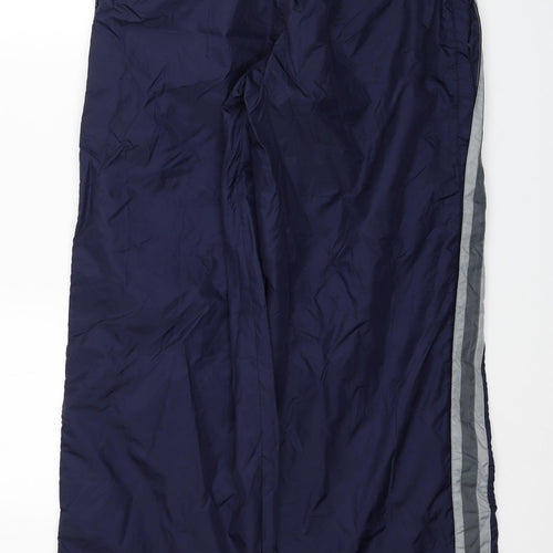 Sportrax Boys Blue Polyester Rain Trousers Trousers Size XL Regular Button - Full Leg Button Up