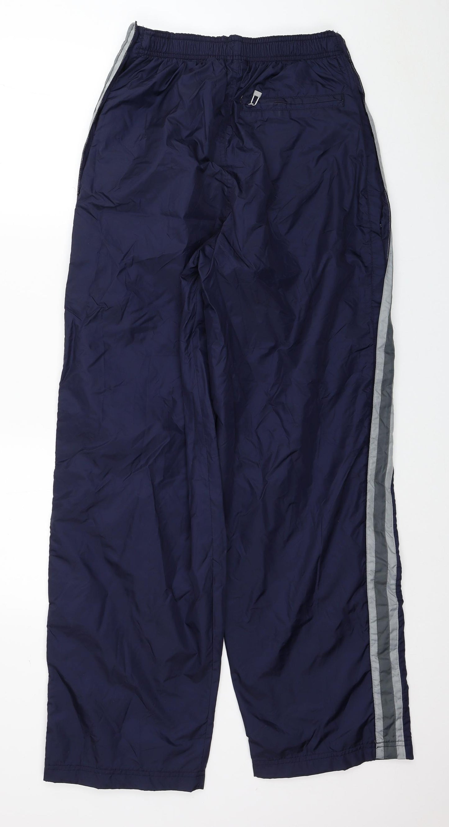 Sportrax Boys Blue Polyester Rain Trousers Trousers Size XL Regular Button - Full Leg Button Up